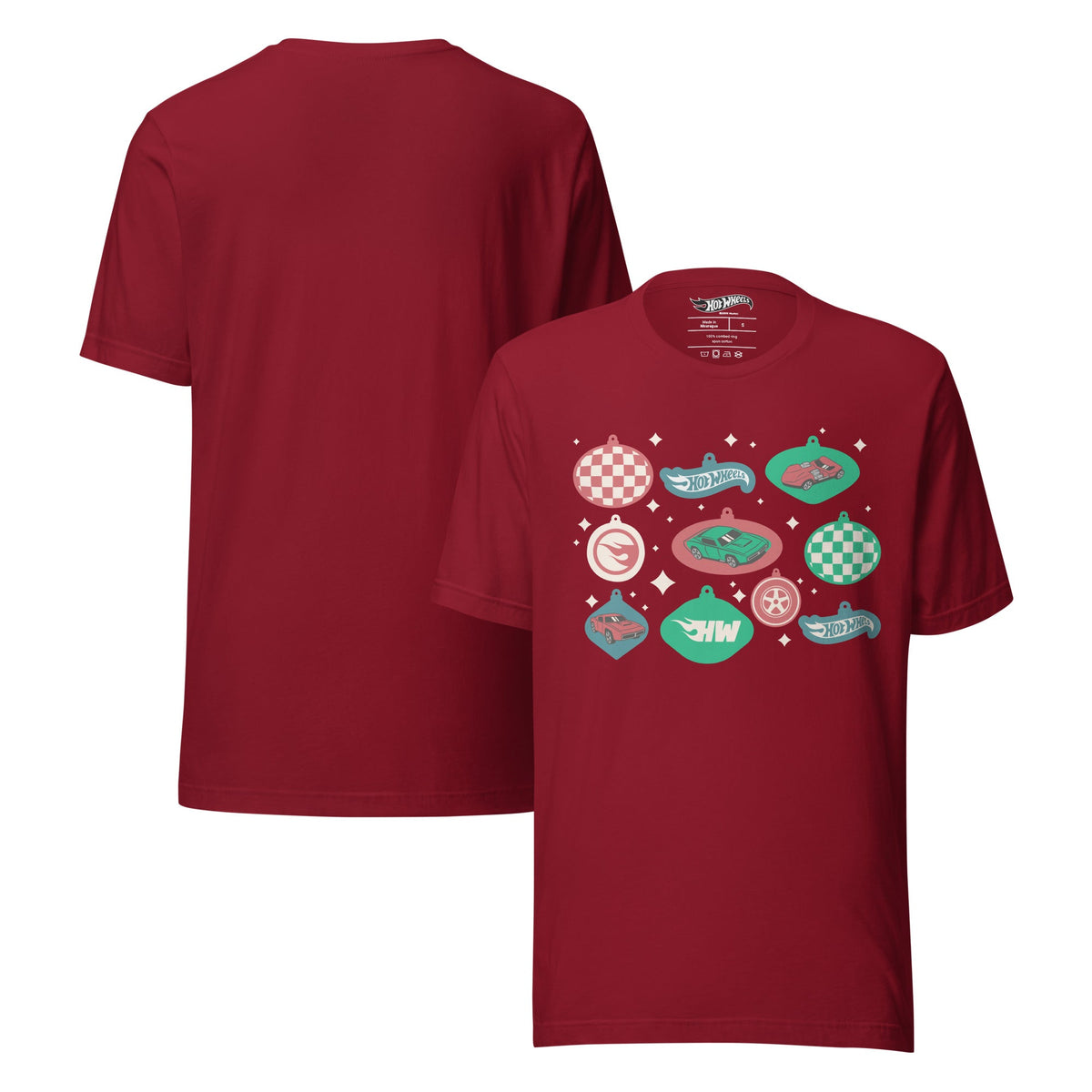 Hot Wheels Ornaments Red T-shirt