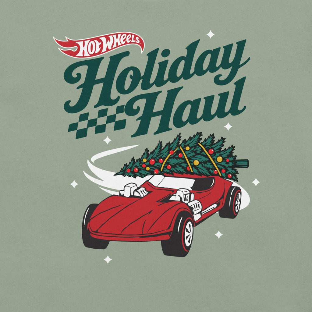 Hot Wheels Holiday Haul Green T-shirt
