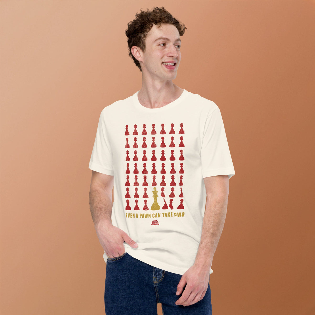 Young Washington - A Pawn Can Take a King T-Shirt